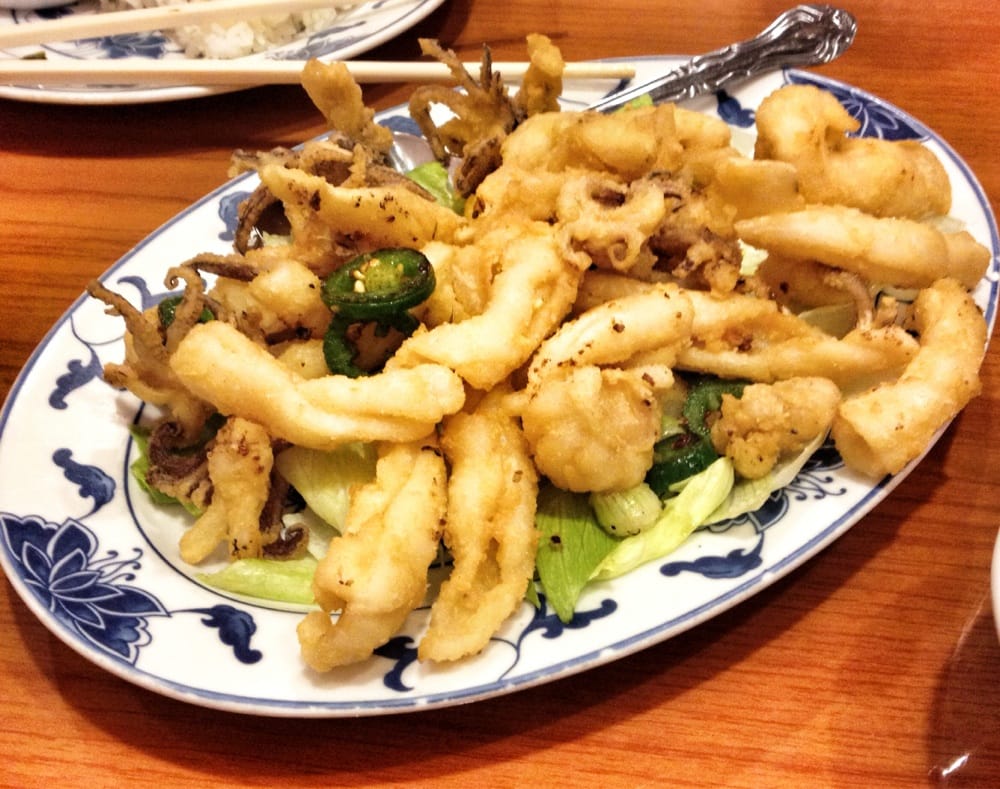 Pan Fried Squid