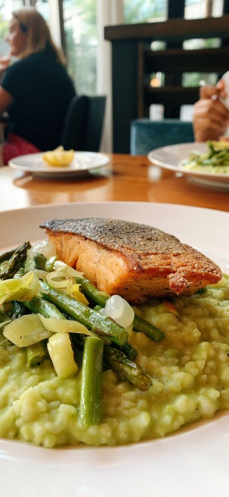 Oven Roasted Salmon Steak