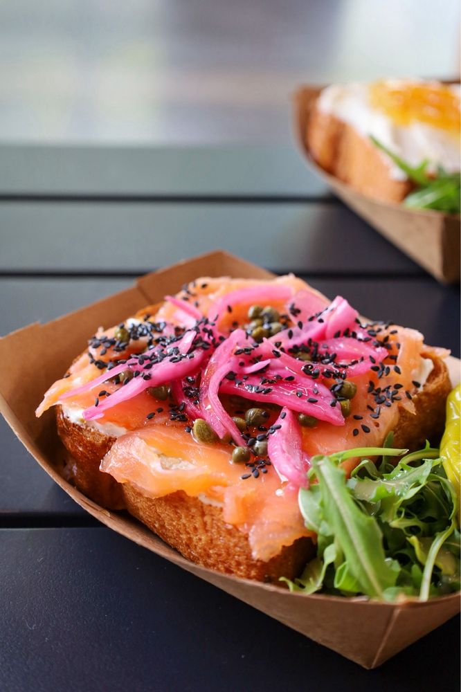 Smoked Salmon Toast