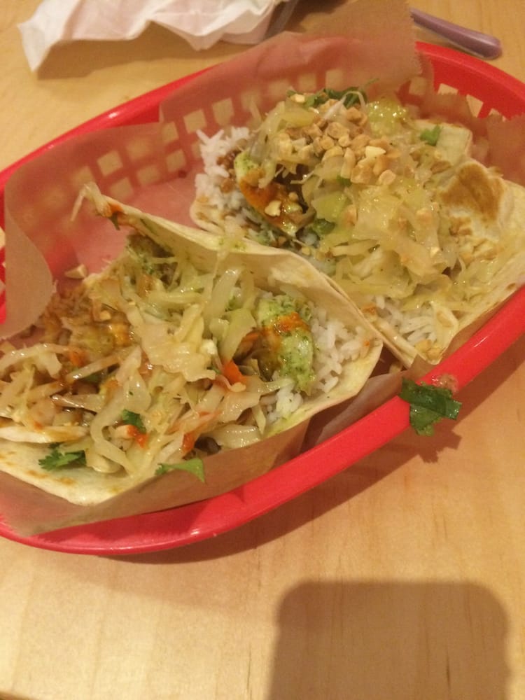 Thai Chicken Taco