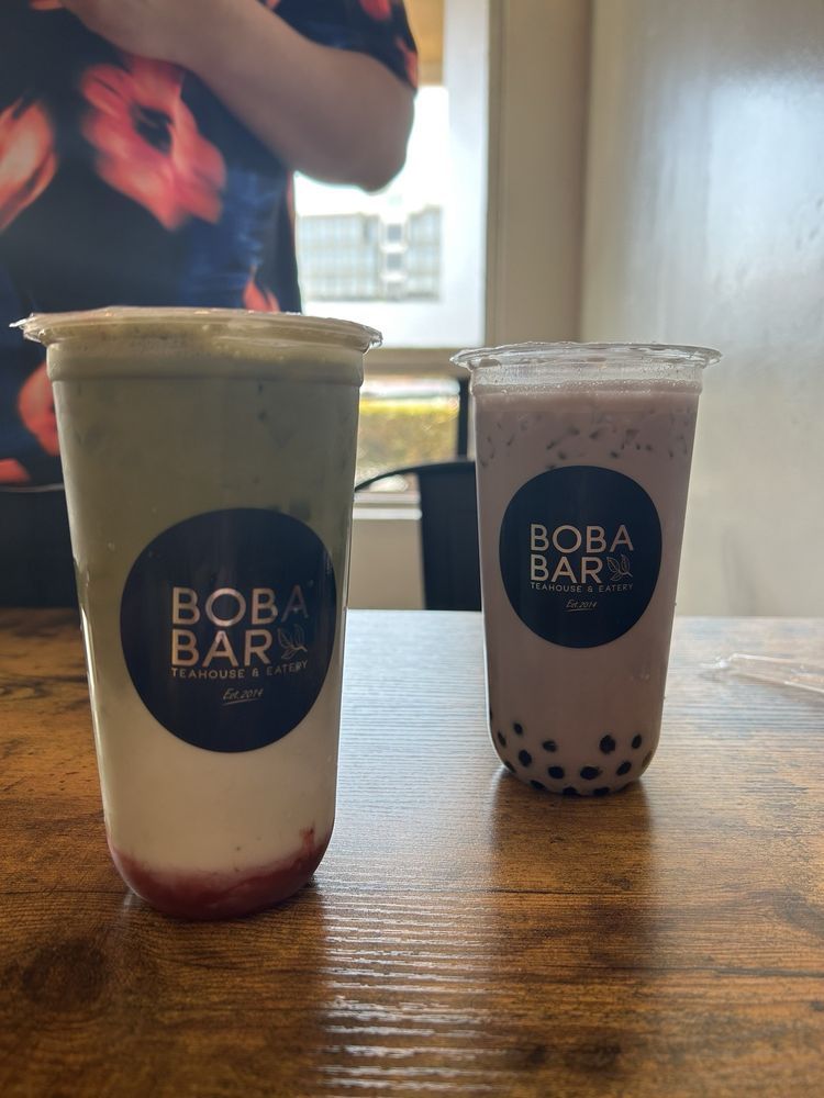 Strawberry Matcha Latte