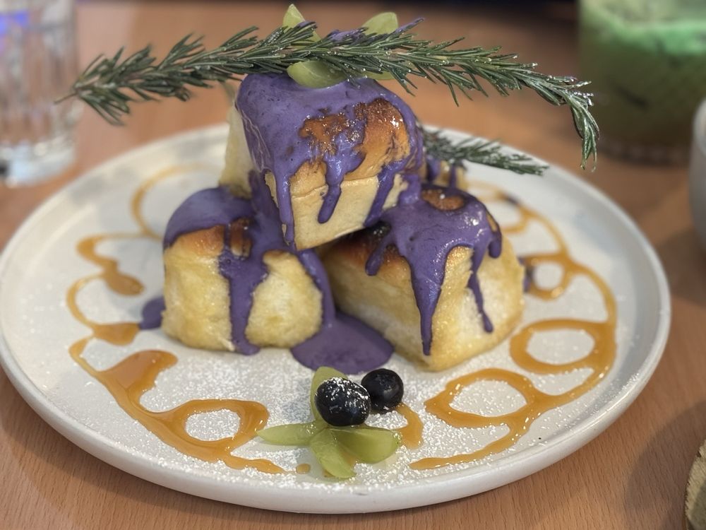 Butter Ube Toast