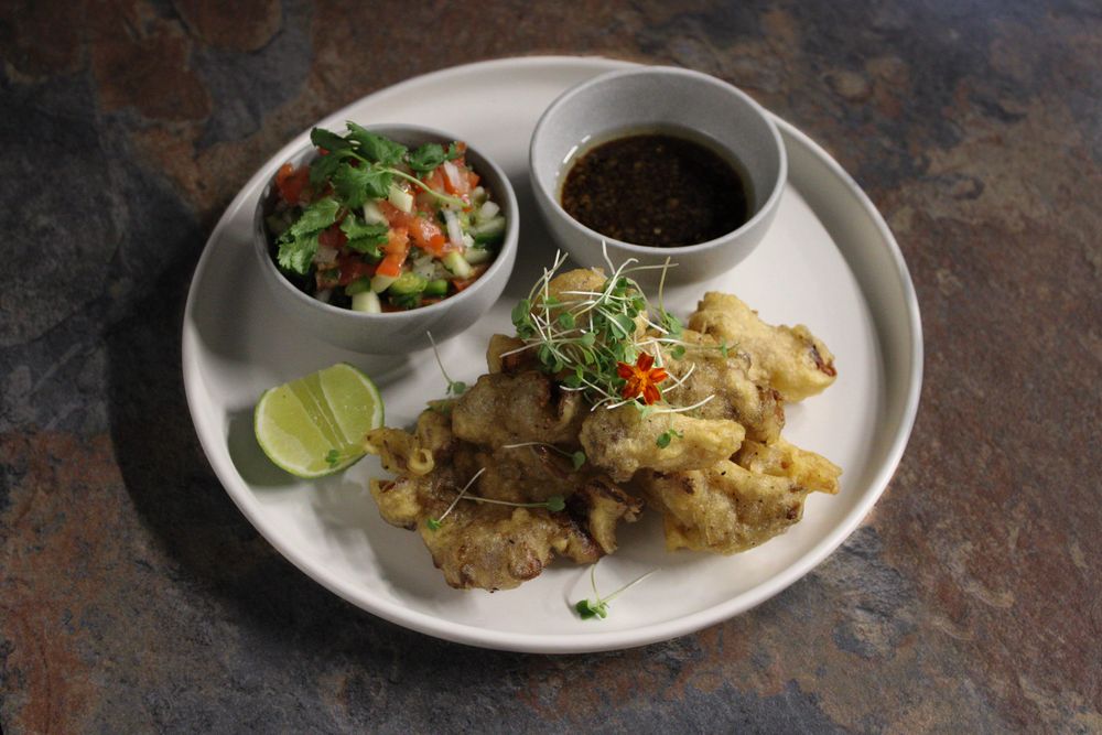 Fried Oyster Mushrooms