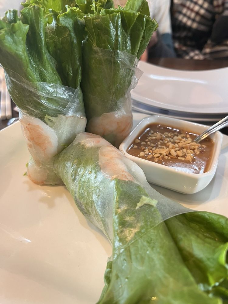 Crispy Spring Rolls Rice/noodle