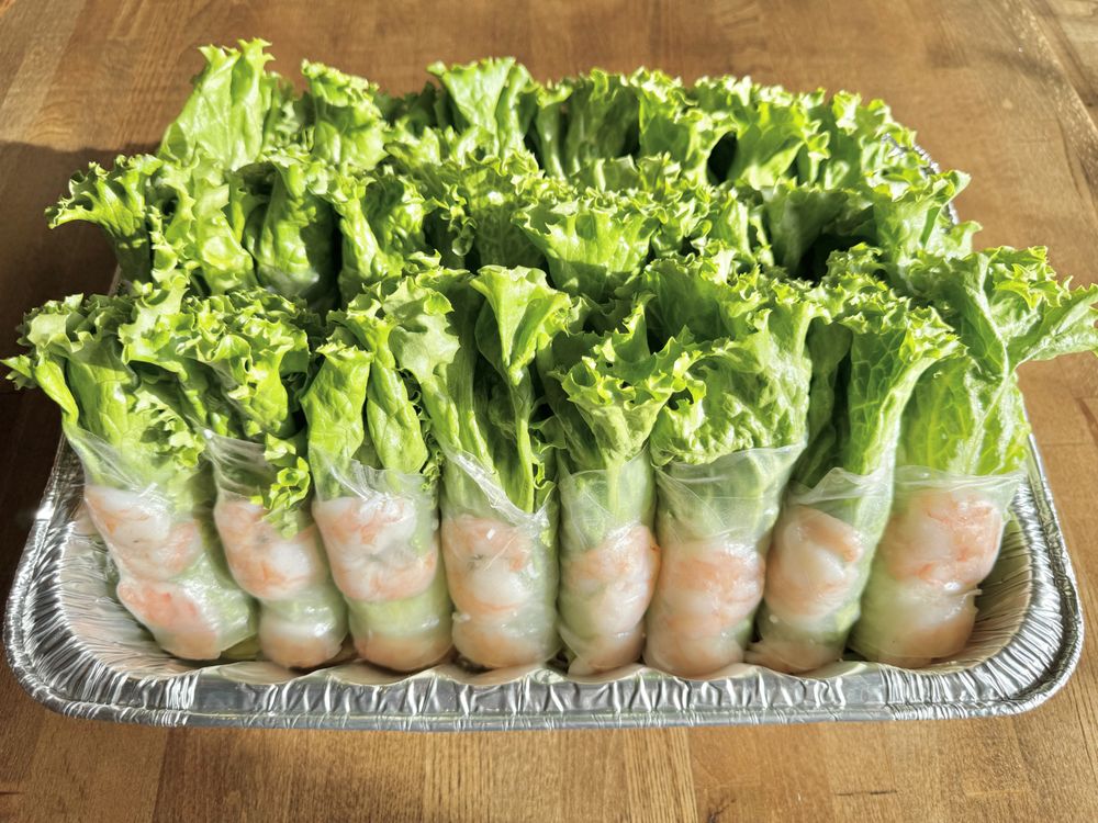 Shrimp Salad Rolls