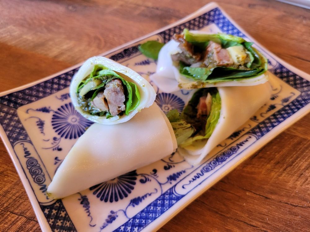 Duck Rolled Pho Noodles