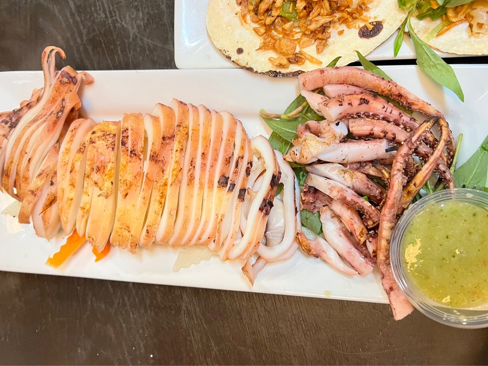Grilled Squid