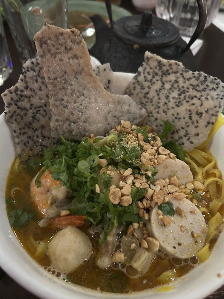 Turmeric Noodles Soup