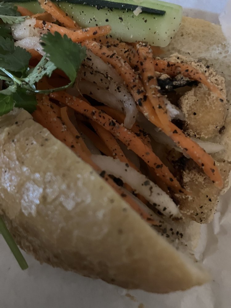 Grilled Tofu Banh Mi