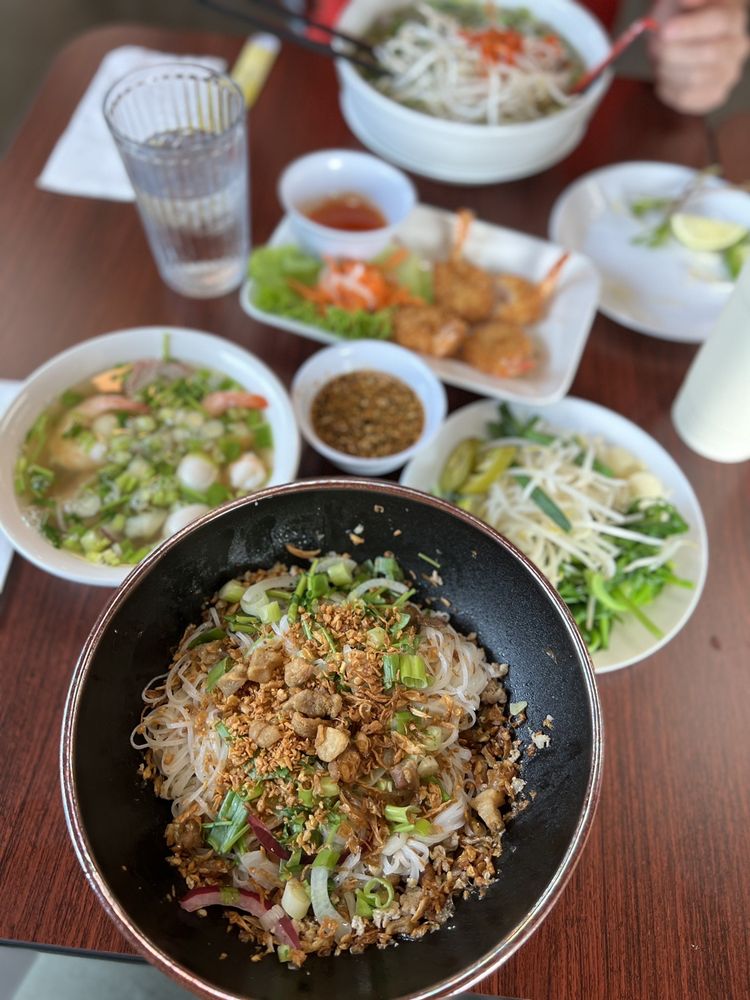 Deep Fried Chicken Leg Quarter Egg Noodle Soup