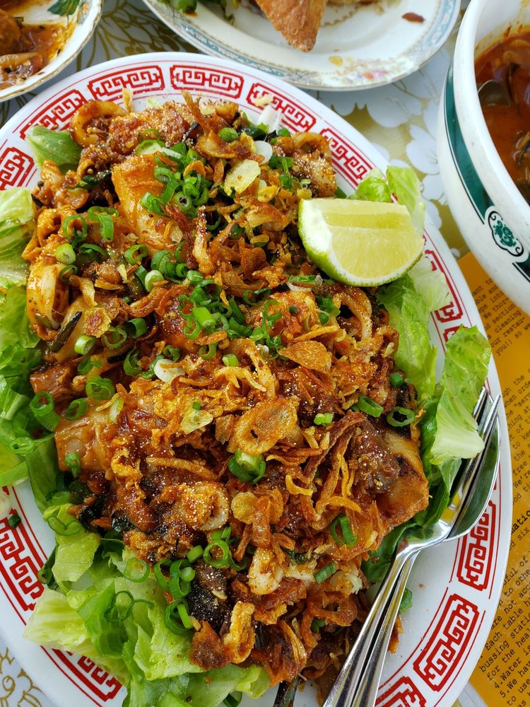 Spicy Rice Noodle Roll