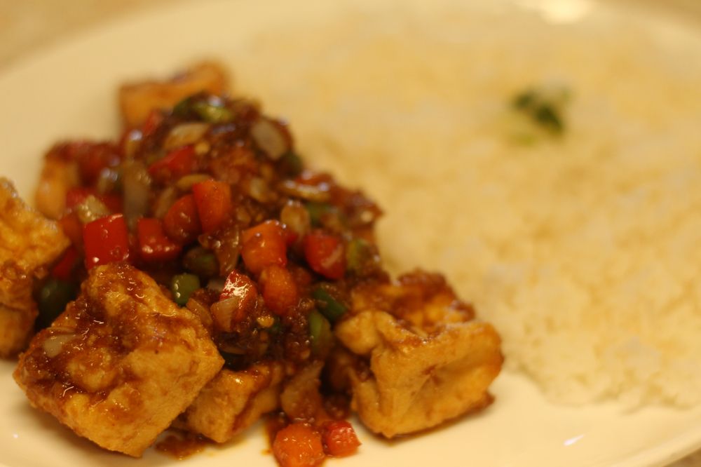 Crispy Lemongrass Tofu