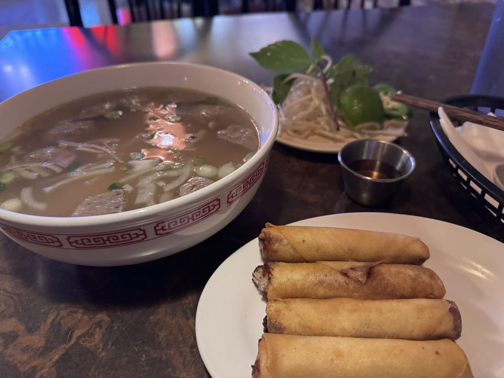 Steak and Meatball Pho