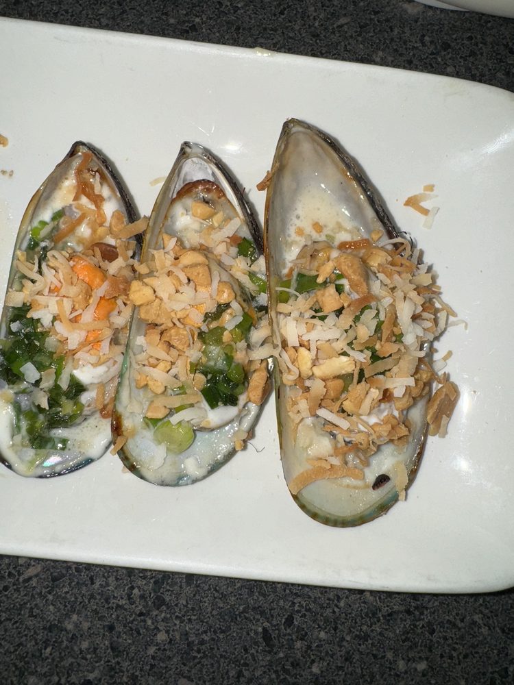 Grilled Mussels