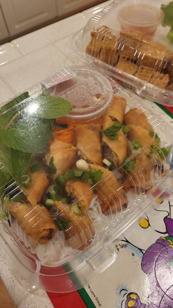 Fried Vegetarian Spring Rolls