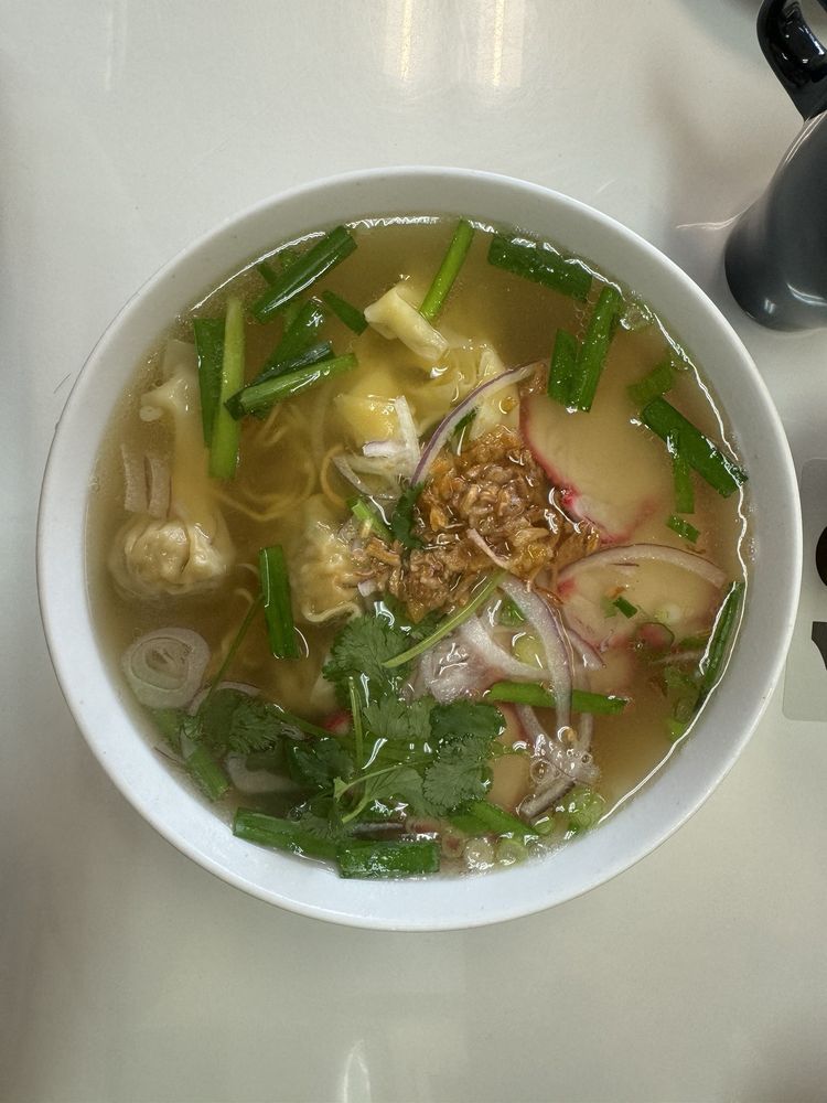 Wonton Noodle Soup