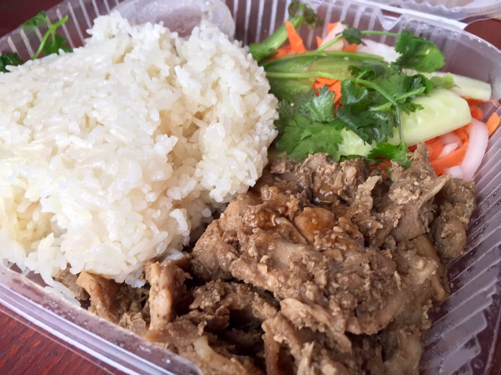 Grilled Lemongrass Pork Rice