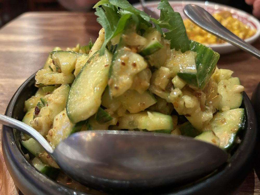 Smashed Cucumber Salad