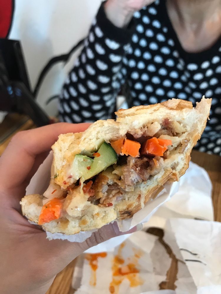 Crispy Roasted Pork Sandwiches