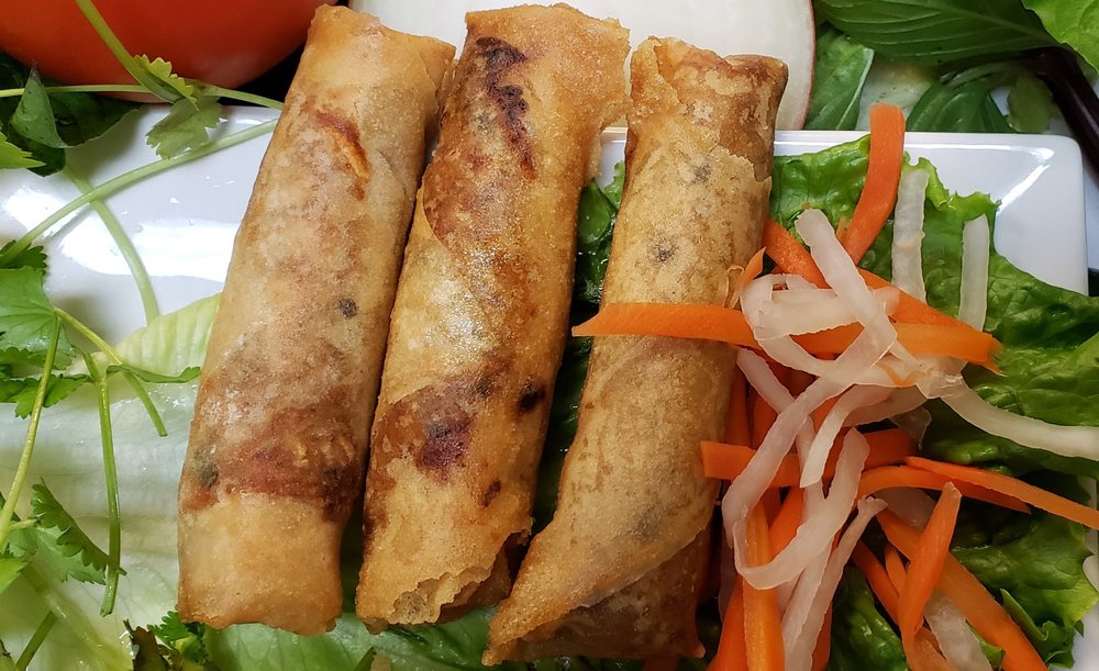 Grilled Pork, Egg Roll/ Bun Thit Nuong Cha Gio