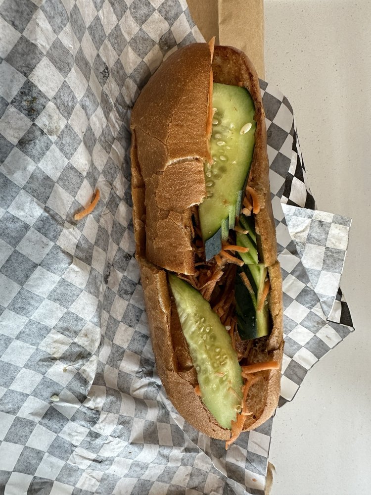 Chicken Bahn Mi Sandwich