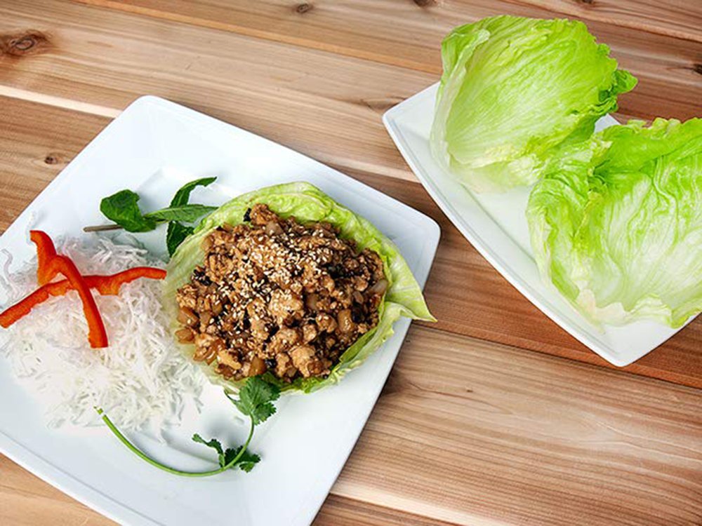 Gà Cuón Salad - Chicken Lettuce Wraps