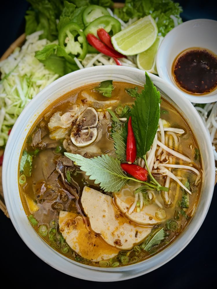 Spicy Beef Noodle Soup - Bún Bò Huế