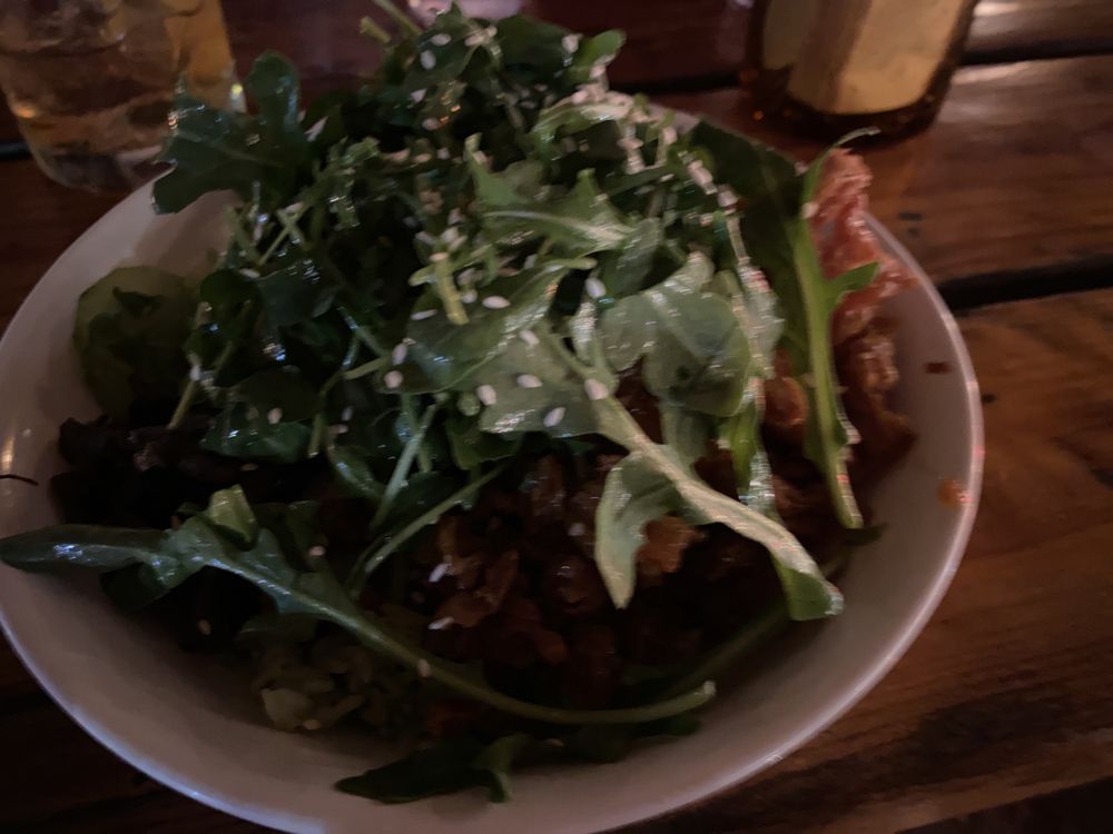 Sesame Peanut Soy Curl Bowl