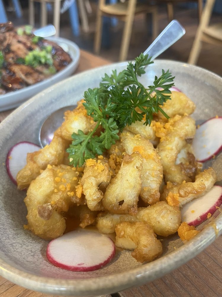 Salted Egg Yolk Calamari