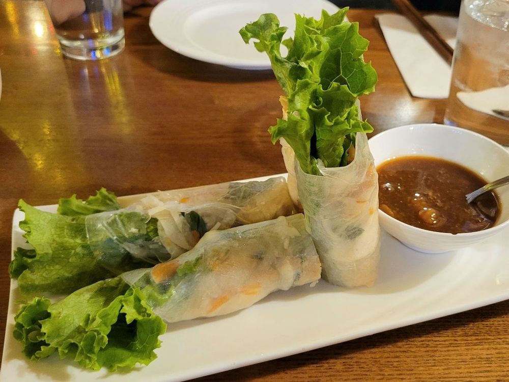 Fresh Vegetarian Spring Rolls