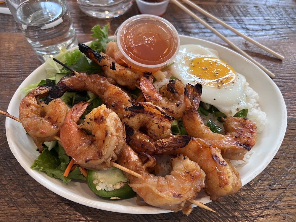 Grilled Colossal Shrimp Bowl