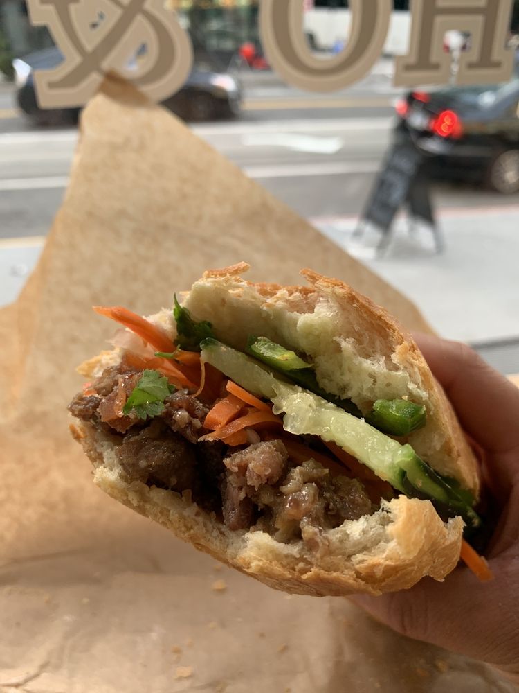 Grilled Pork Sandwich