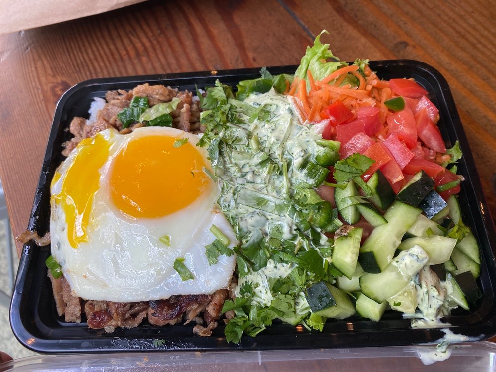 Grilled Pork Rice Bowl