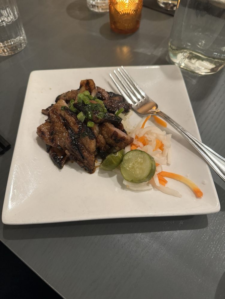 Grilled Pork Belly Banh Mi