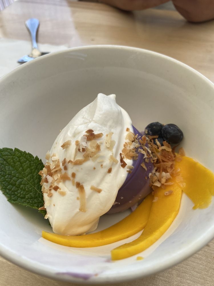 Ube Panna Cotta