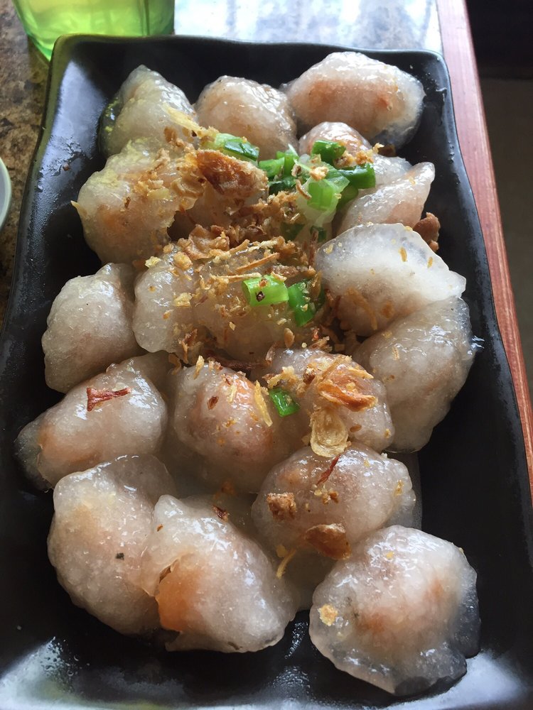 Steamed Tapioca Dumplings