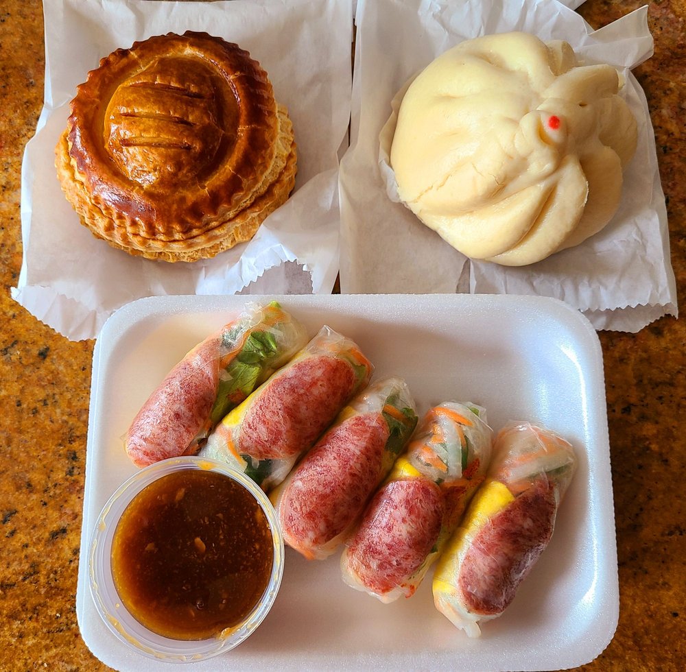 Fresh Spring Rolls with Shrimp Lunch Box