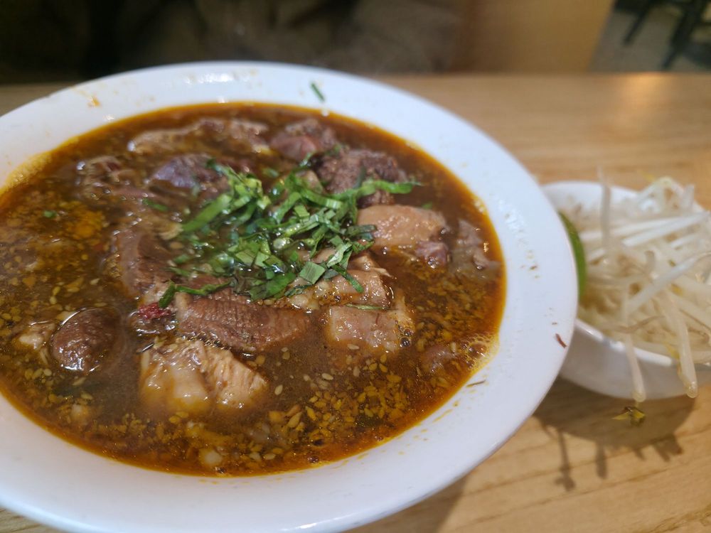 Cambodian Saté Beef Noodle