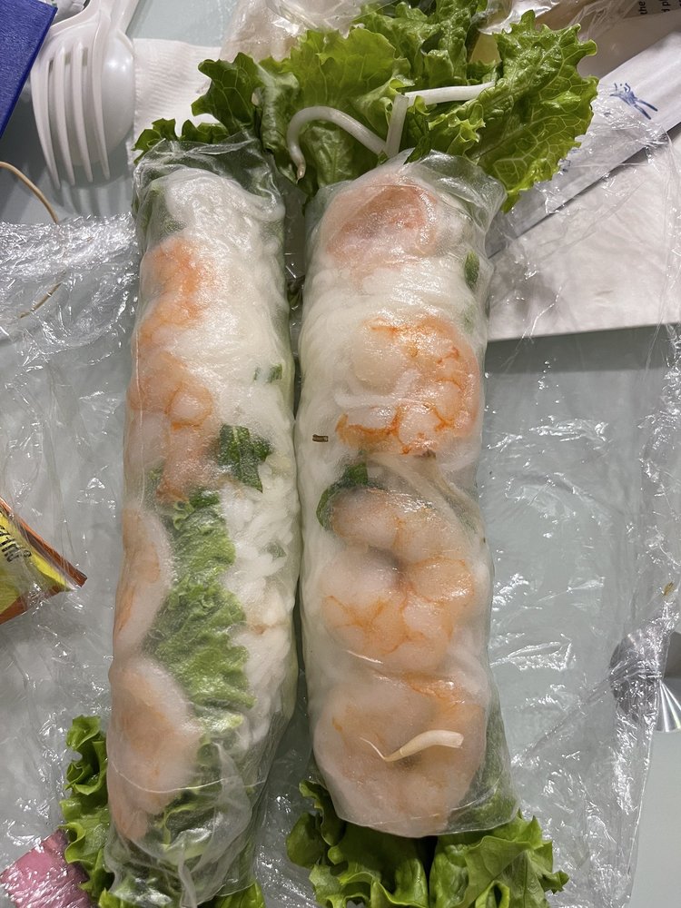 Shrimp Salad Rolls