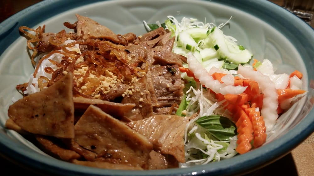 Grilled Pork Vermicelli Noodle Salads