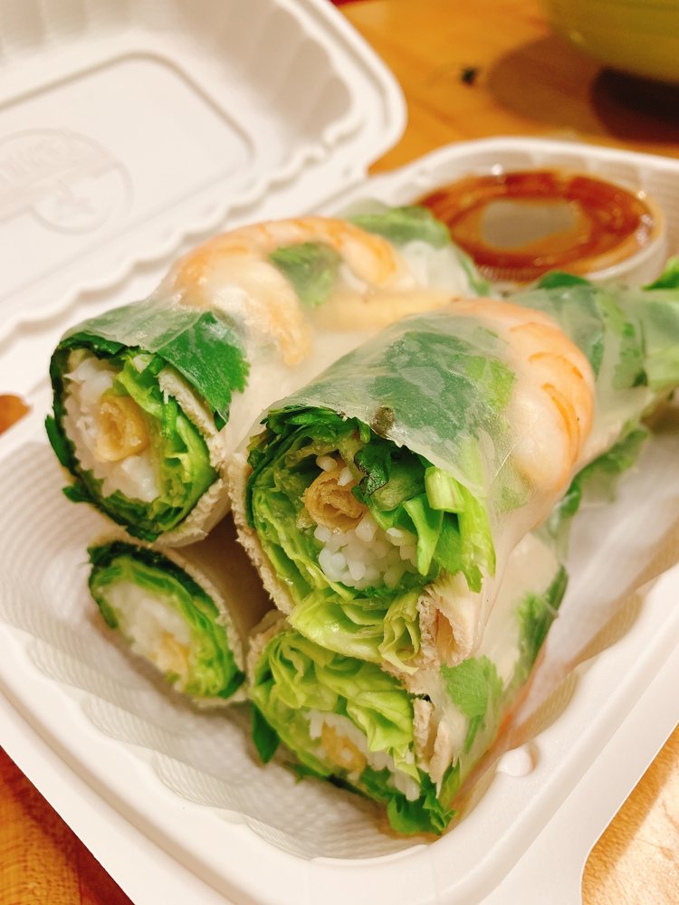 Minced Pork Fresh Rolls