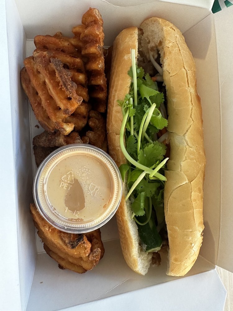 Pork Bahn Mi Sandwich