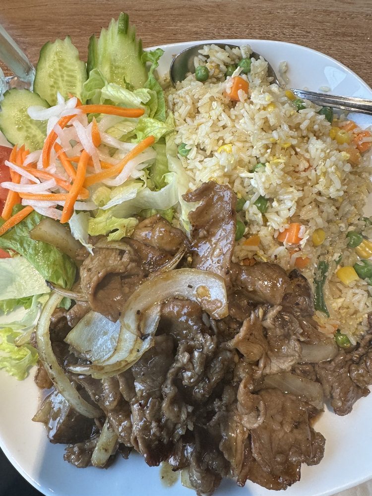 Pork Chop Rice Plate