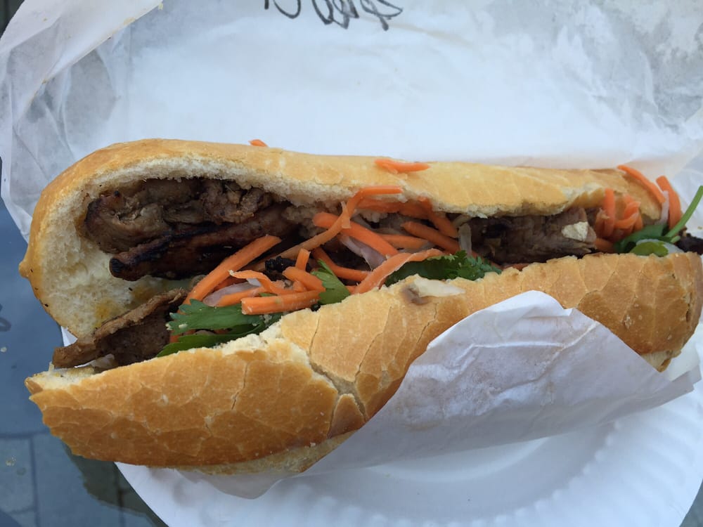 Lemongrass Pork Sandwich