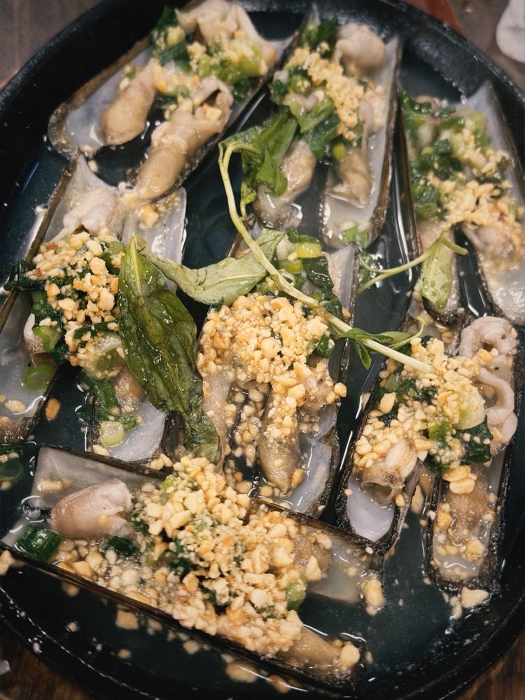 Grilled Razor Clams