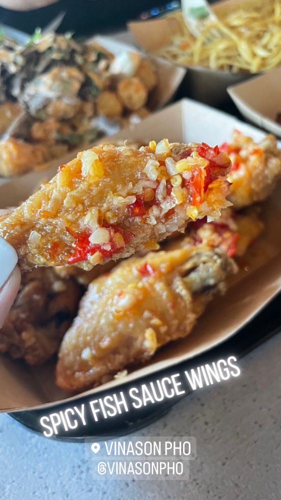 Spicy Fish Sacue Chicken Wing