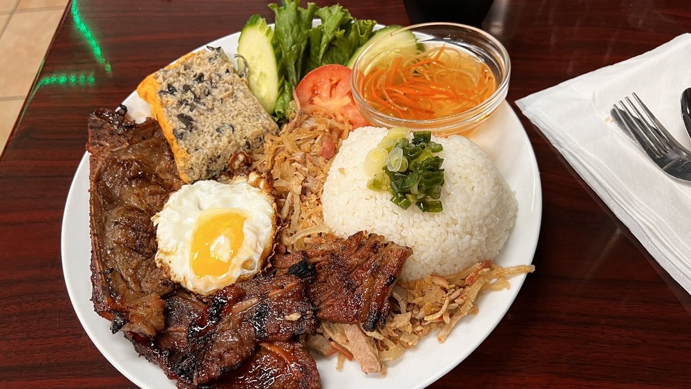 Com Tam Rice Plate
