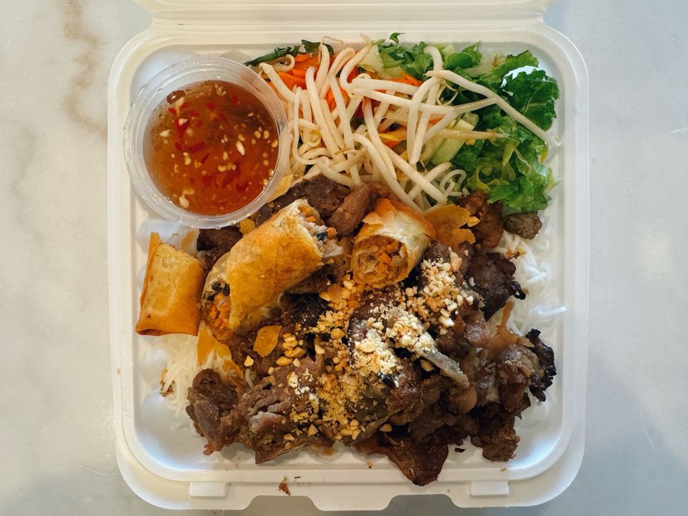 Chicken Vermicelli Bowl