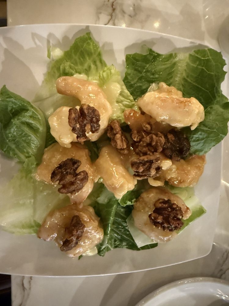 A 11. Honey Walnut Prawns