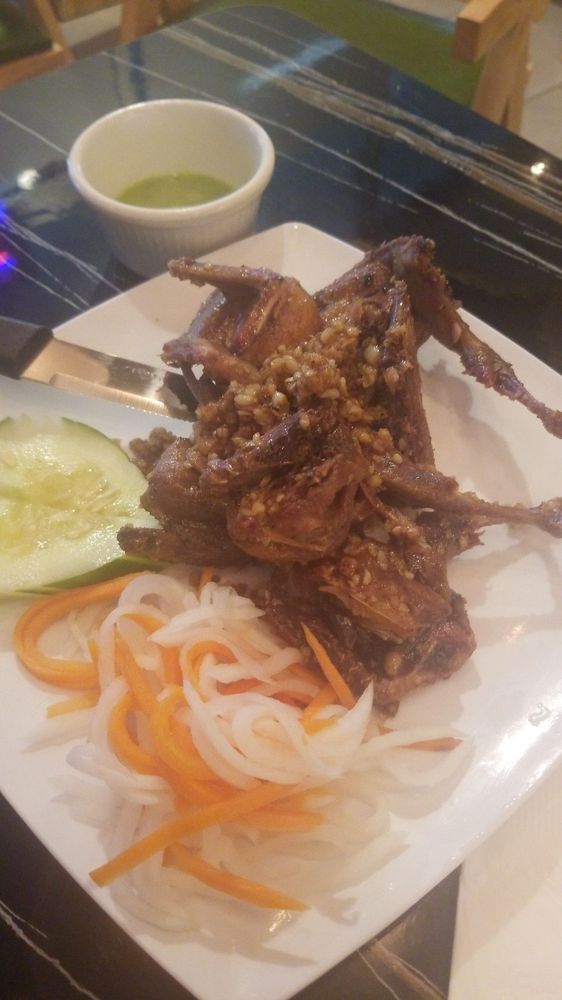 Deep-fried Quail